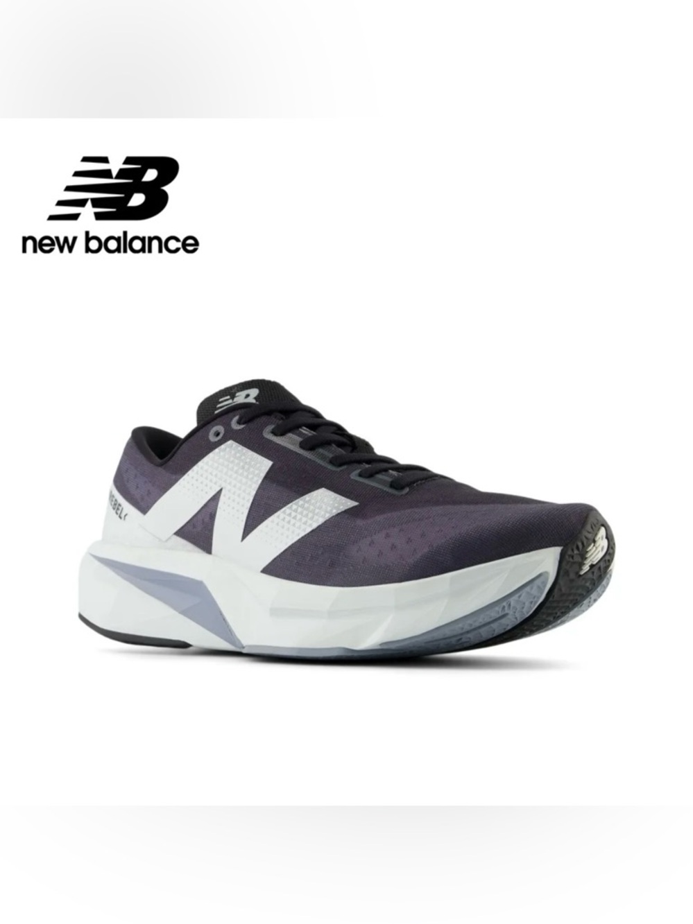 New Balance 🔥 FuelCell Rebel v4 Running Shoes Grey Black 12 13 MFCXLK4 NEW - Picture 10 of 16